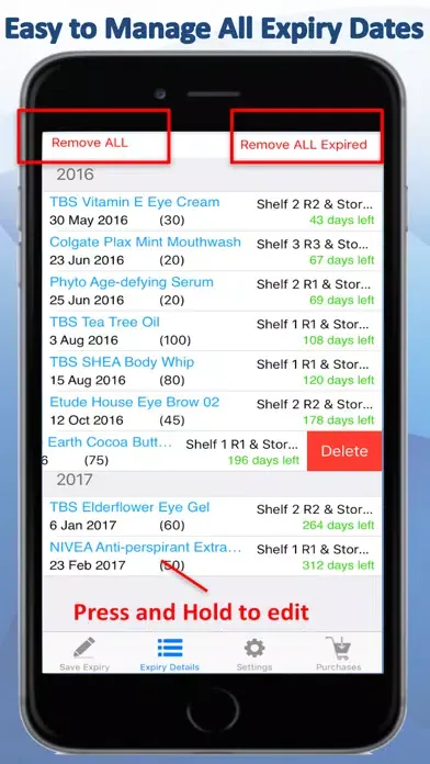 Expiry Alert Biz - Keep track of expiration dates应用截图
