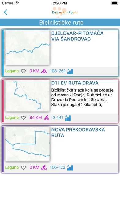 EXPLORE DRAVSKI PESKI Screenshots