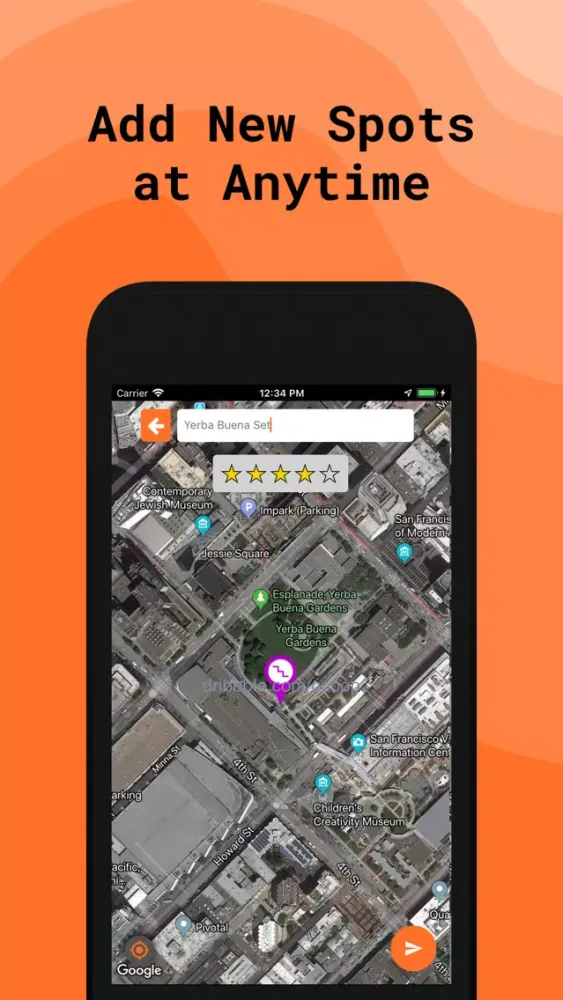 Capturas de pantalla de Own The Spot: Find Skate Spots