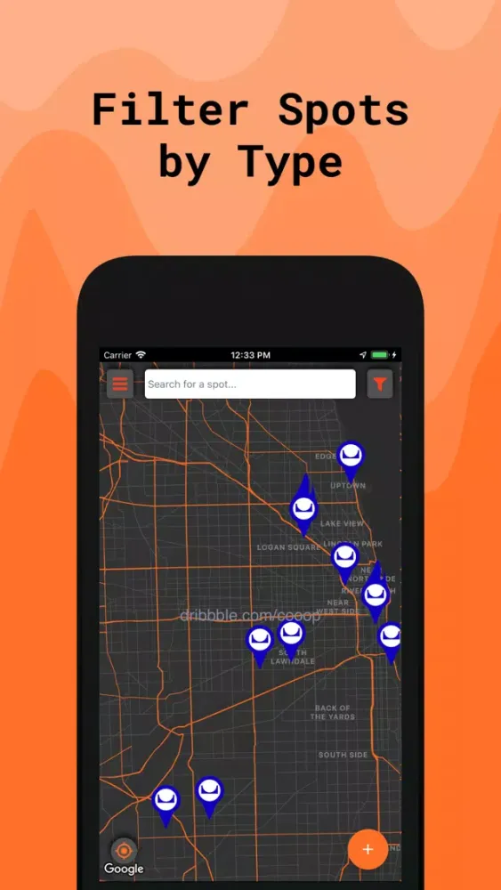 Capturas de pantalla de Own The Spot: Find Skate Spots