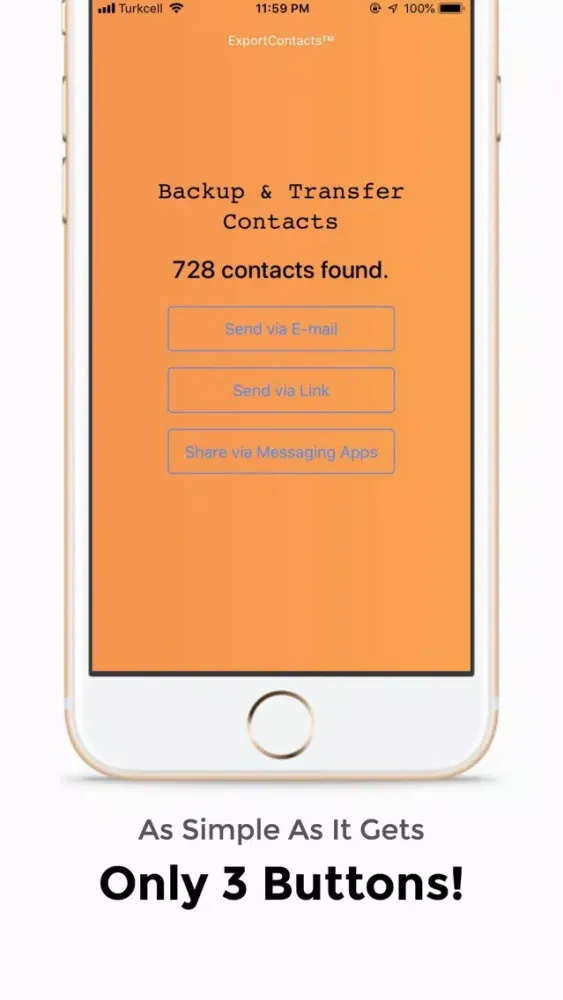 Export & Transfer Contacts Screenshots