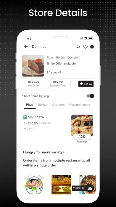 Express Eats Customer স্ক্রিনশট
