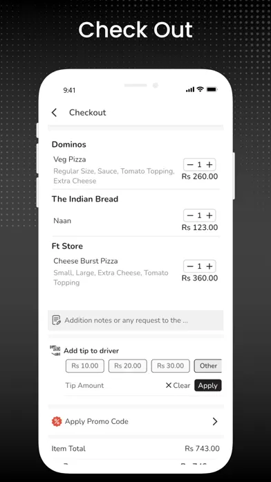 Express Eats Customer স্ক্রিনশট