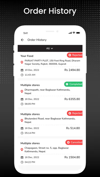 Express Eats Customer স্ক্রিনশট