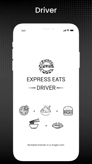 Captures d'écran de Express Eats Driver