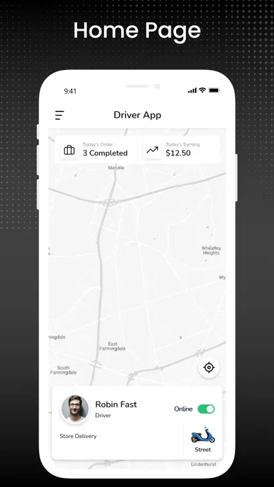 Captures d'écran de Express Eats Driver