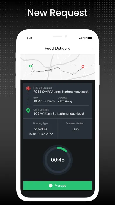 Captures d'écran de Express Eats Driver