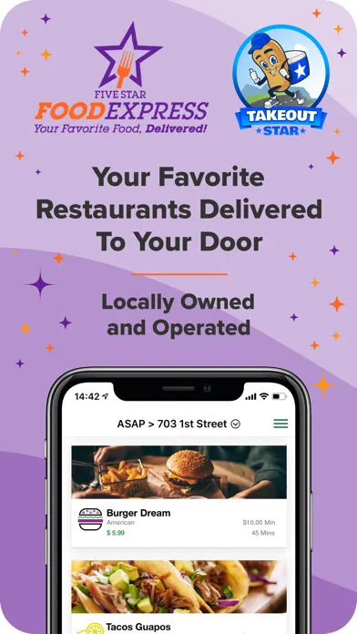 Tangkapan layar Five Star Food Express