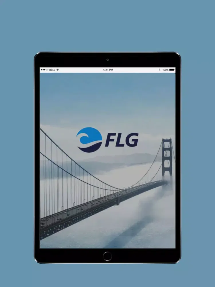 FLG tracking iPad  Screenshots