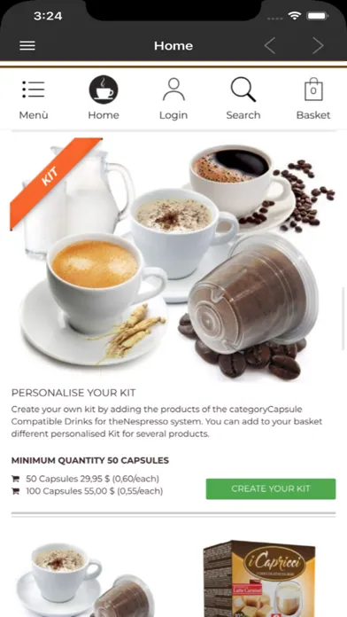 Ảnh chụp màn hình của Expresso Coffee