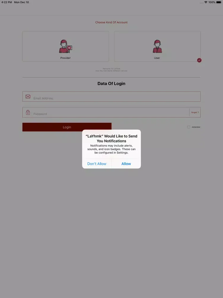 LaYhmk iPad  سکرین شاٹس