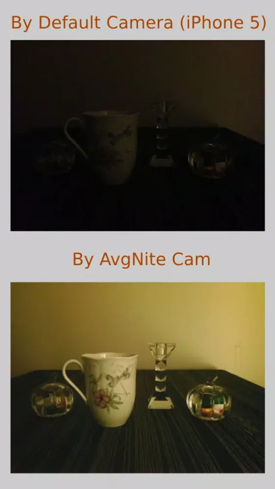 Zrzuty ekranu AvgNite Cam : Average+Night Camera