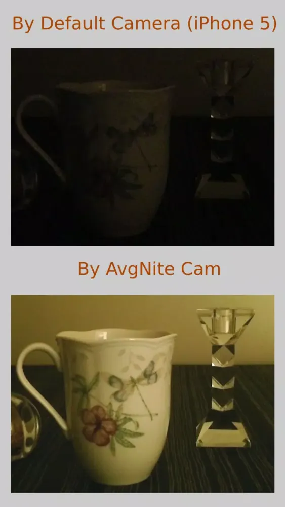 Zrzuty ekranu AvgNite Cam : Average+Night Camera