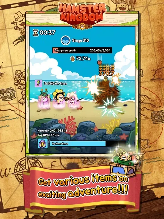 Capturas de pantalla de Hamster Kingdom iPad 