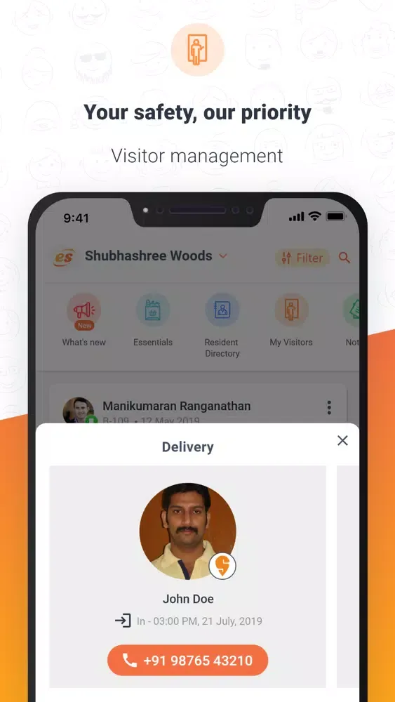 ezeeServe - Society Management Screenshots