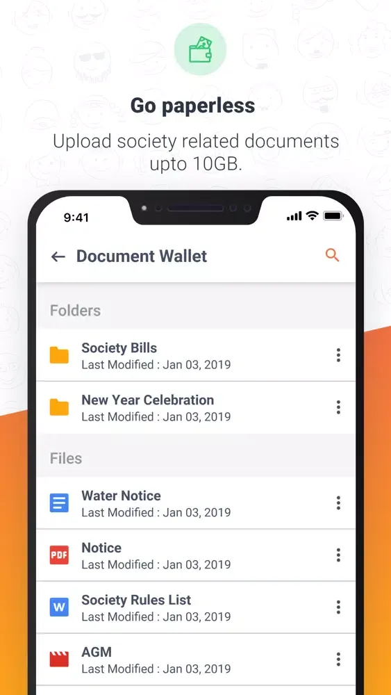 ezeeServe - Society Management Screenshots