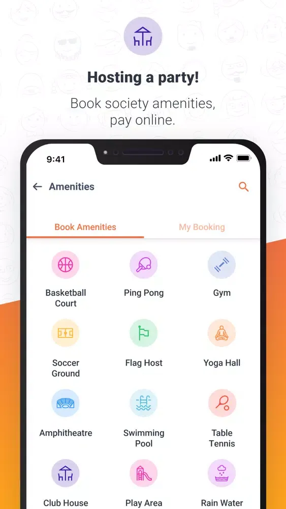 ezeeServe - Society Management Screenshots