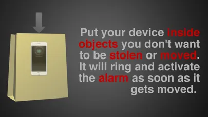 Tangkapan skrin Motion Alarm Anti Theft Device