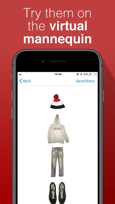 ภาพหน้าจอของ Outfit Manager - Dress Advisor