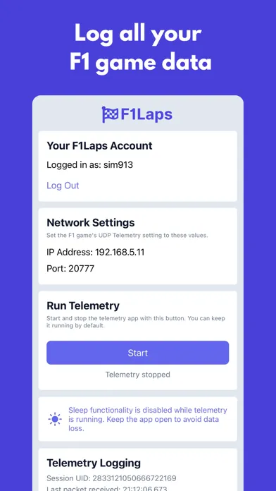 FL Telemetry Screenshots