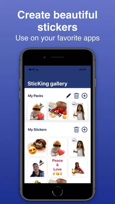 SticKing - sticker maker スクリーンショット