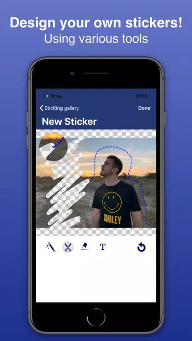 SticKing - sticker maker スクリーンショット
