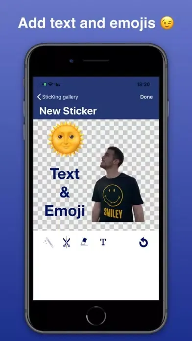 SticKing - sticker maker应用截图