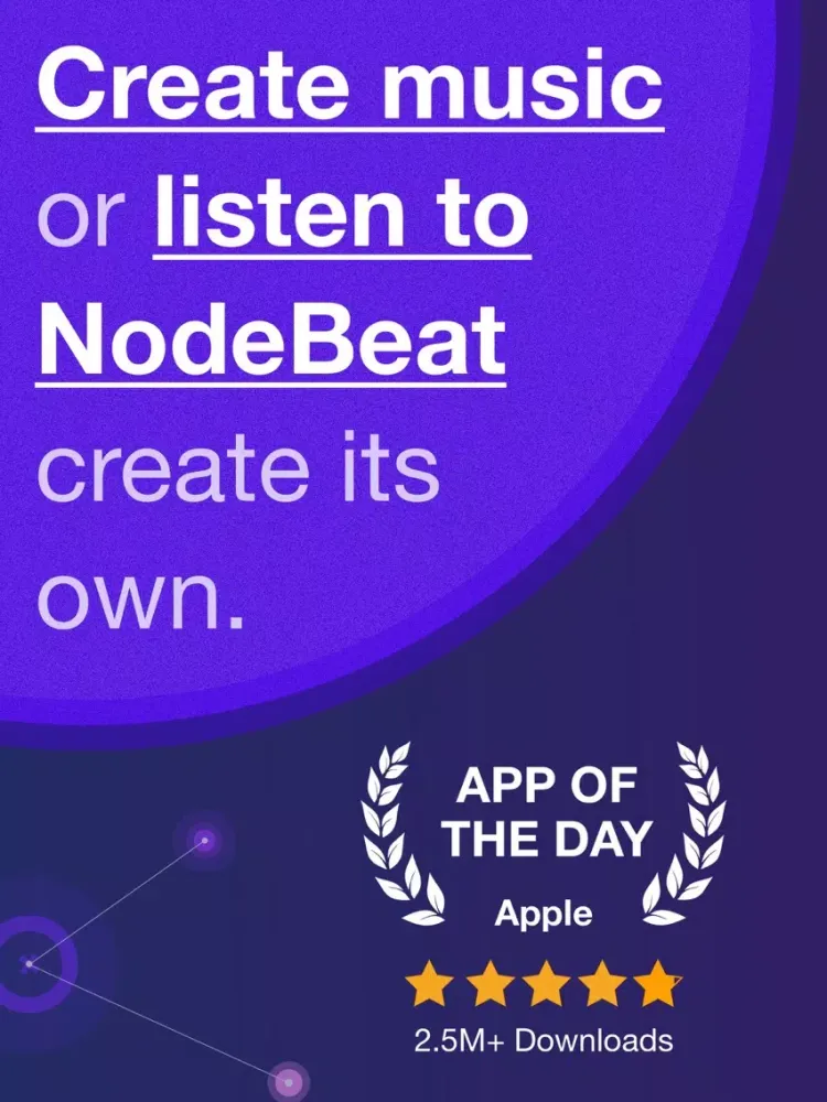 Capturas de tela do NodeBeat - Playful Music iPad 