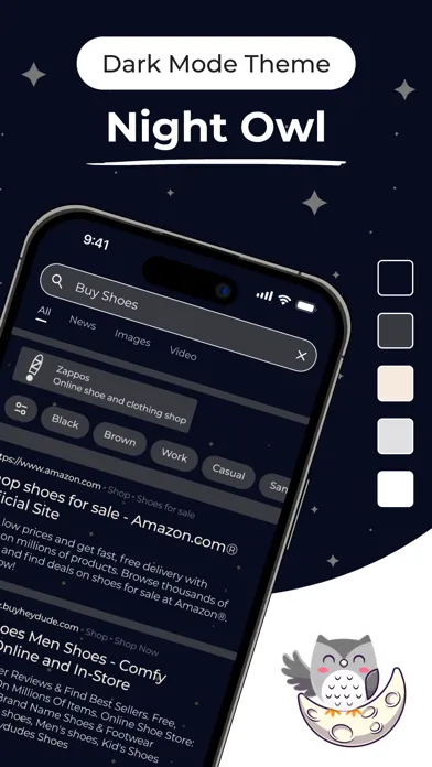 Скриншоты Browsie: New Themes for Safari