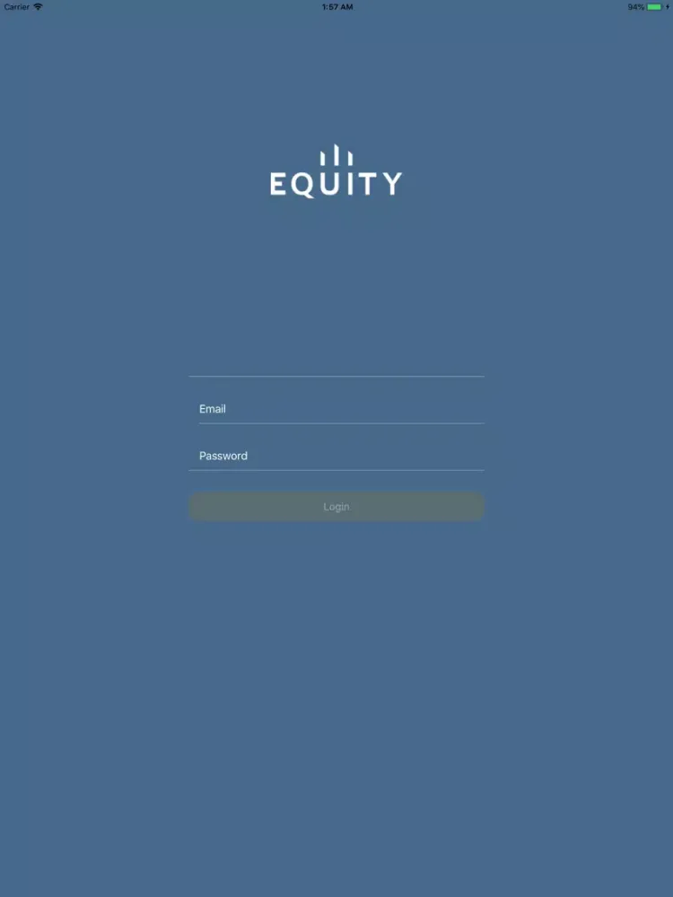Equity Development iPad  스크린샷