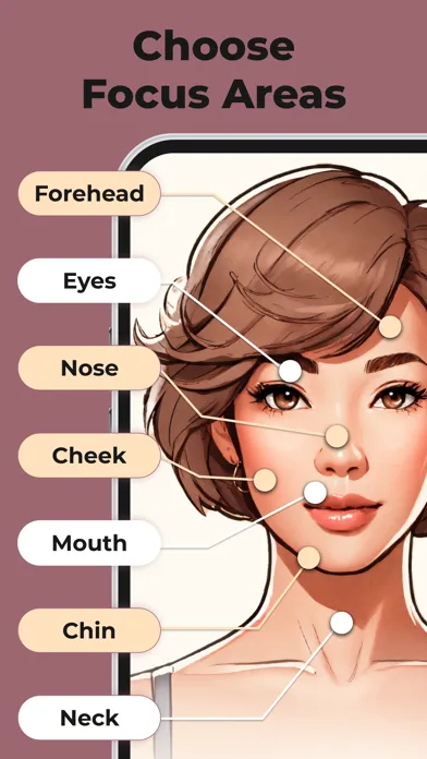 Capturas de tela do Face Yoga Exercises