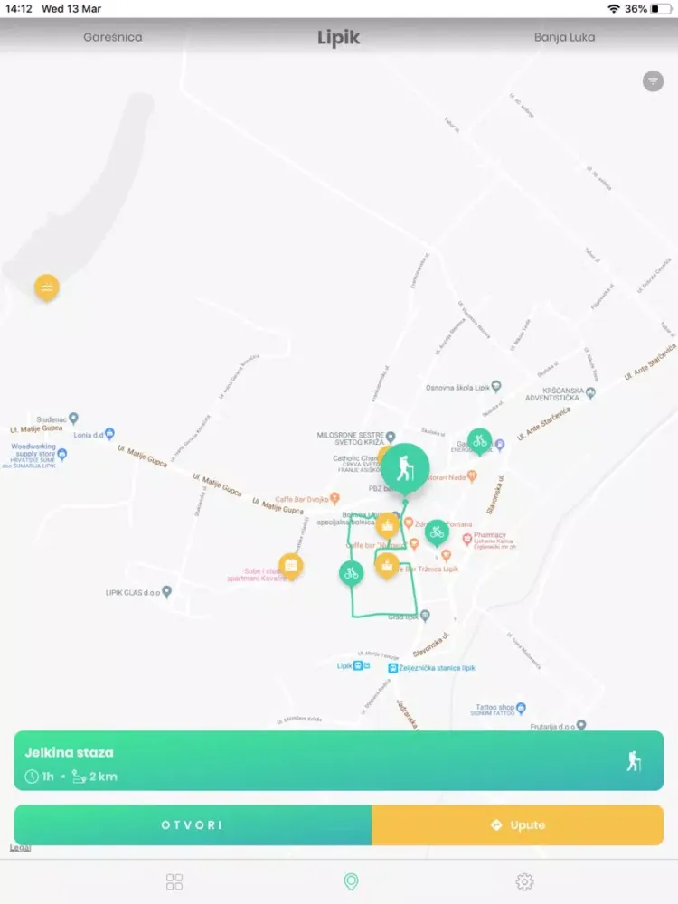 Heritage route CRO - BIH iPad 应用截图
