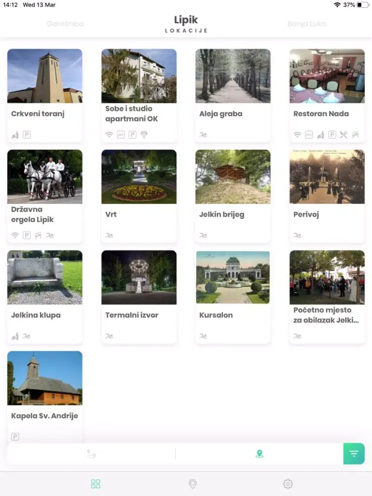 Heritage route CRO - BIH iPad 应用截图