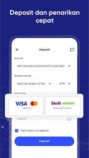 JustMarkets Trader Screenshots