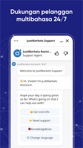 JustMarkets Trader Screenshots
