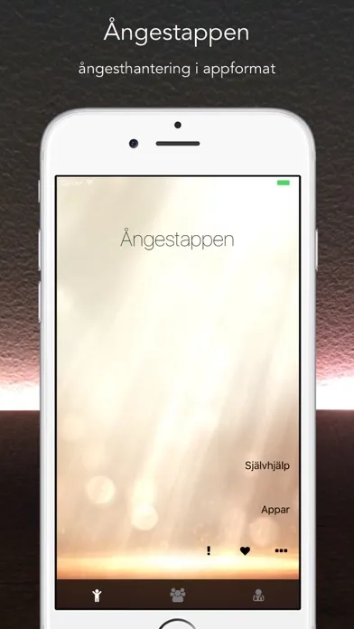 Ångestappen - ångesthantering i appformat スクリーンショット