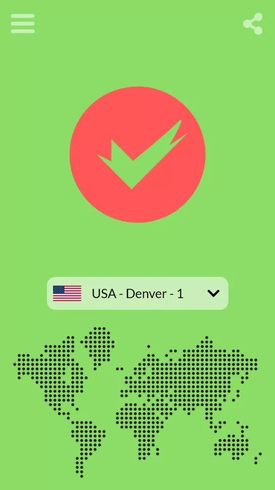 ภาพหน้าจอของ FAIR VPN