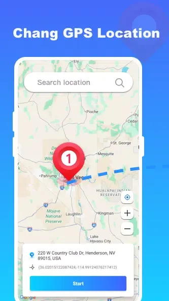 Скриншоты Fake GPS: Spoof Location