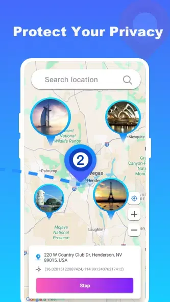 Скриншоты Fake GPS: Spoof Location