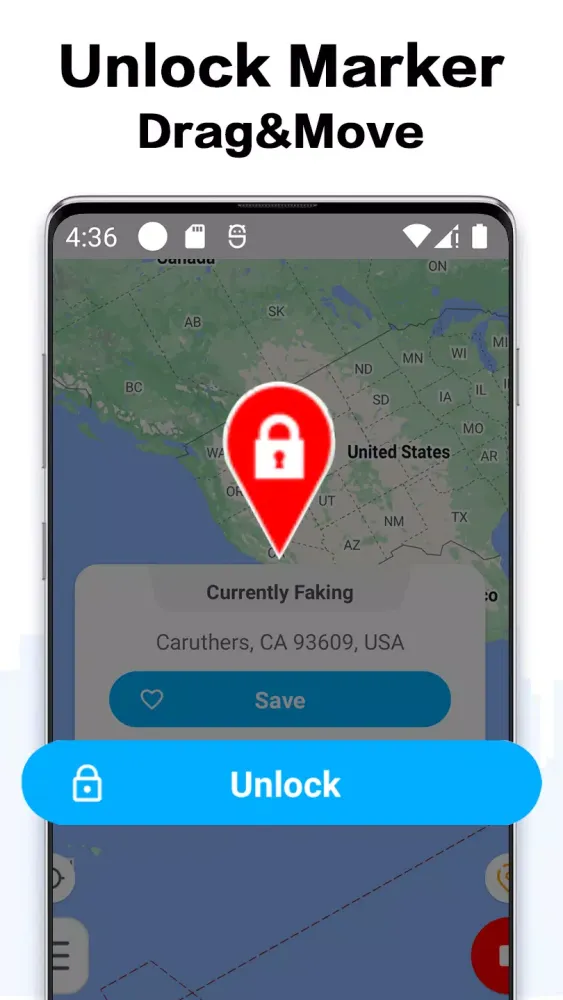 Capturas de tela do Location Changer Fake GPS-Mock