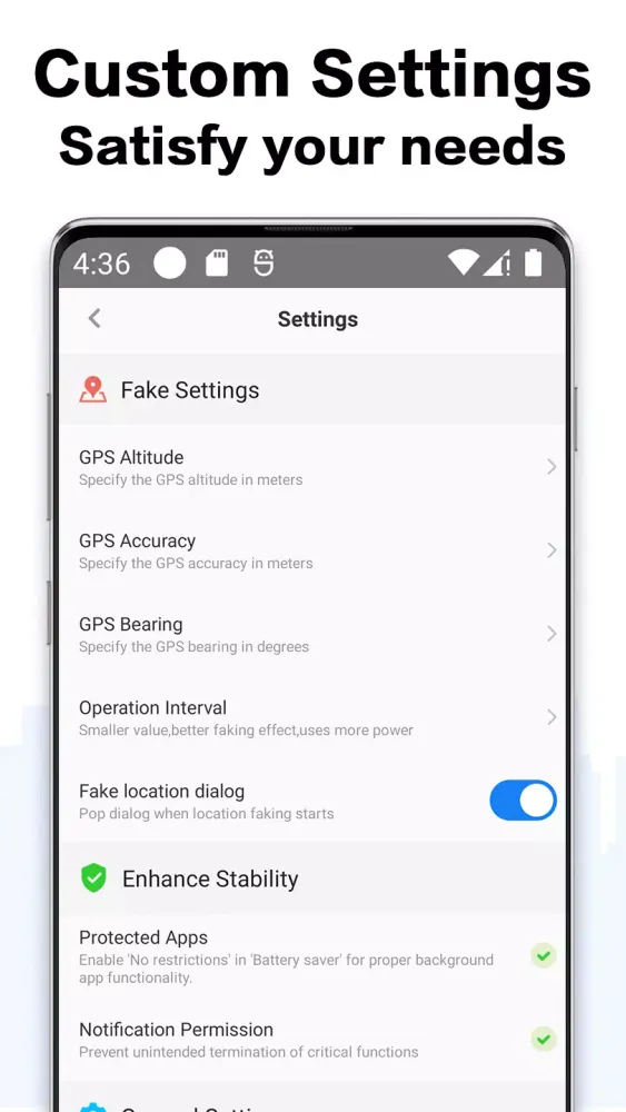 Capturas de tela do Location Changer Fake GPS-Mock
