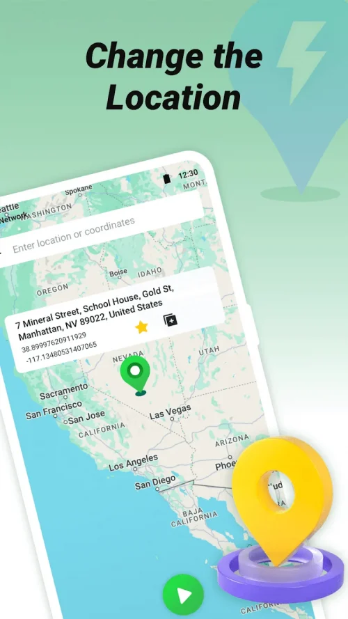 FlashGo: Fake GPS Location-screenshot-1