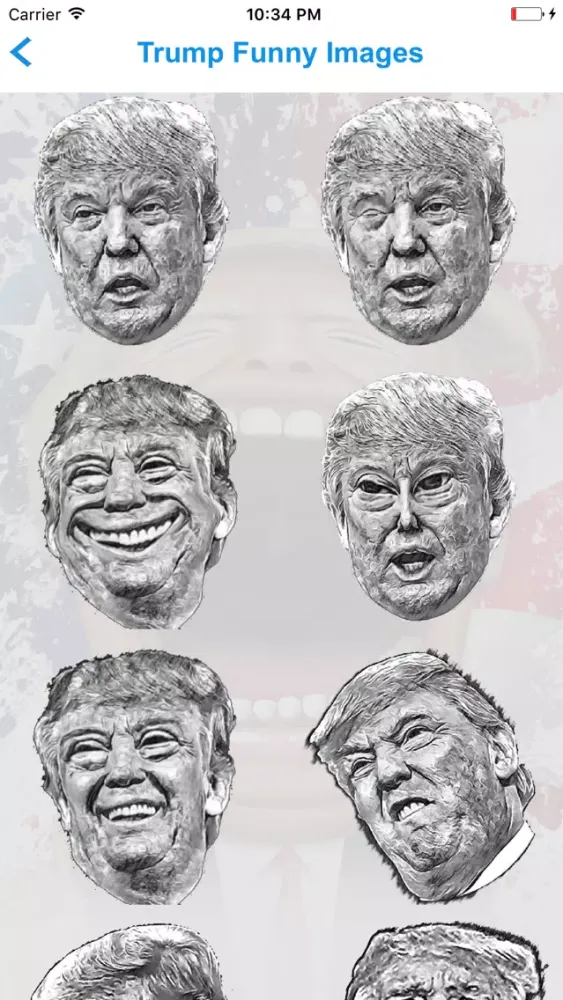 Screenshot di Fake Trump Tweets Golden Version