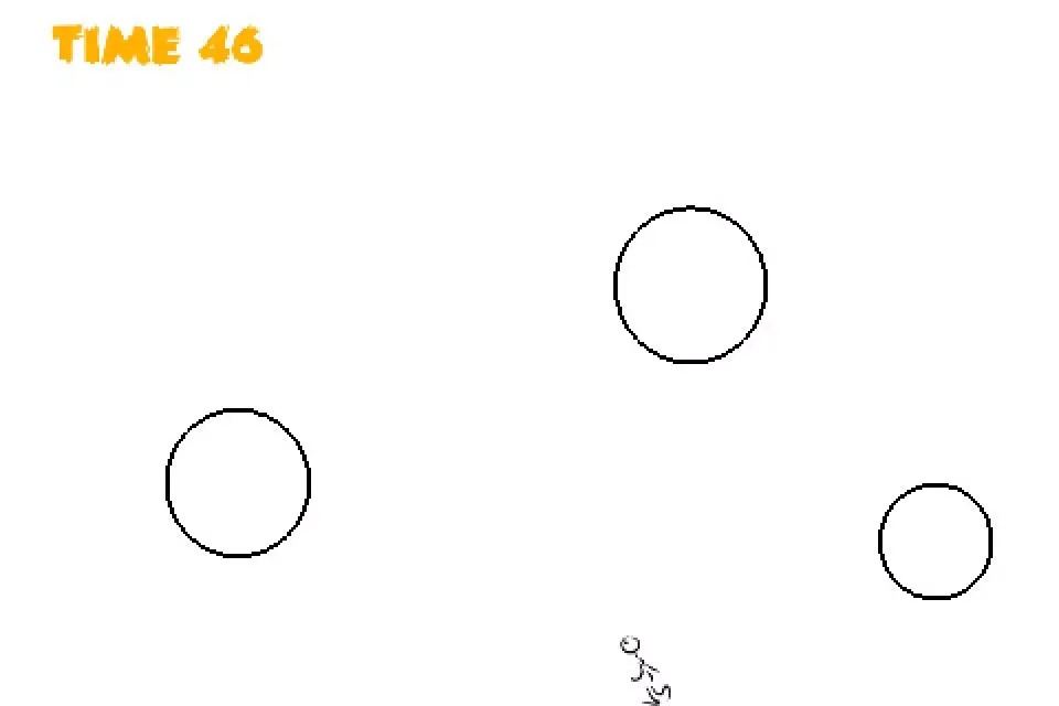 Save Stickly from Falling Balls - Free سکرین شاٹس