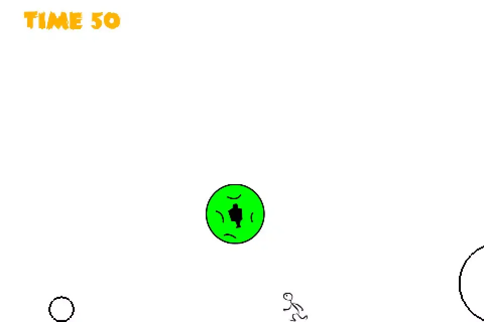Save Stickly from Falling Balls - Free سکرین شاٹس