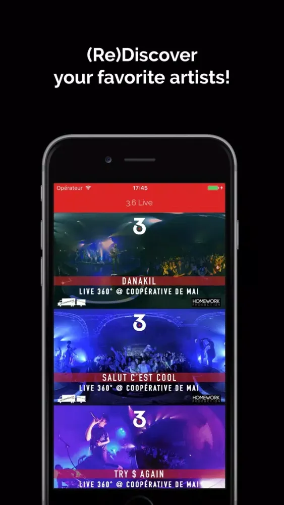 ภาพหน้าจอของ 3.6 Live