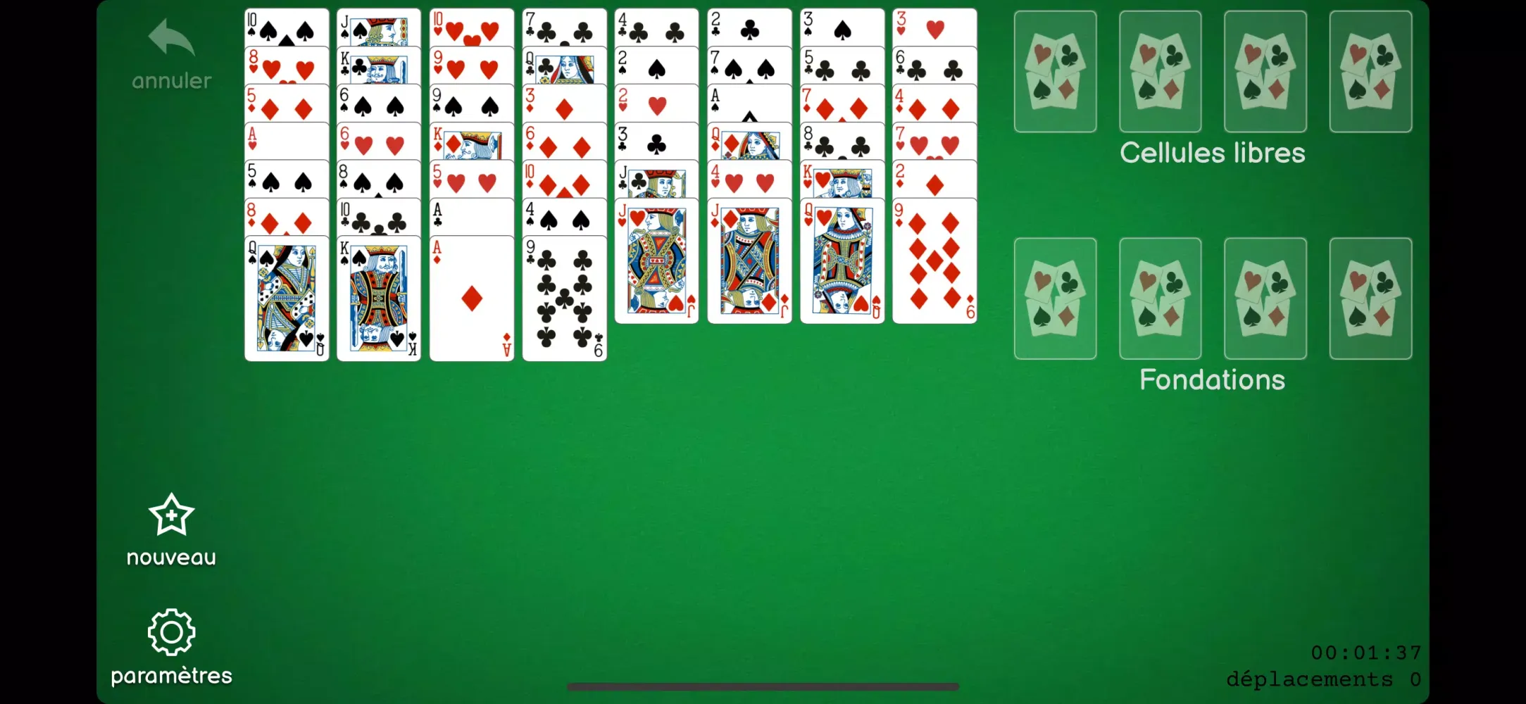 FreeCell (Patience cards game) স্ক্রিনশট