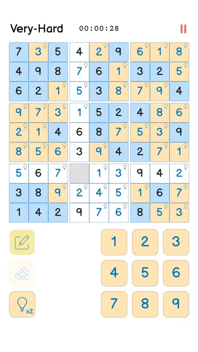 Скриншоты Sudoku - 9x9