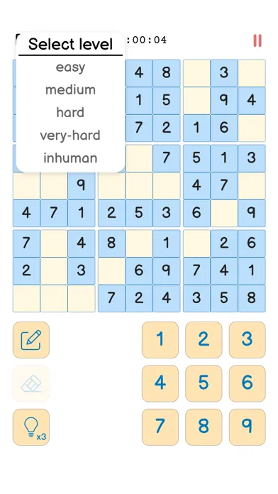 Скриншоты Sudoku - 9x9