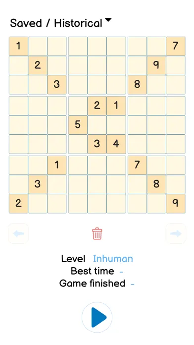 Скриншоты Sudoku - 9x9